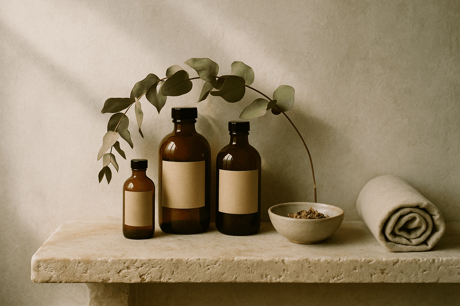 Atelier template — inspired by Aesop & editorial